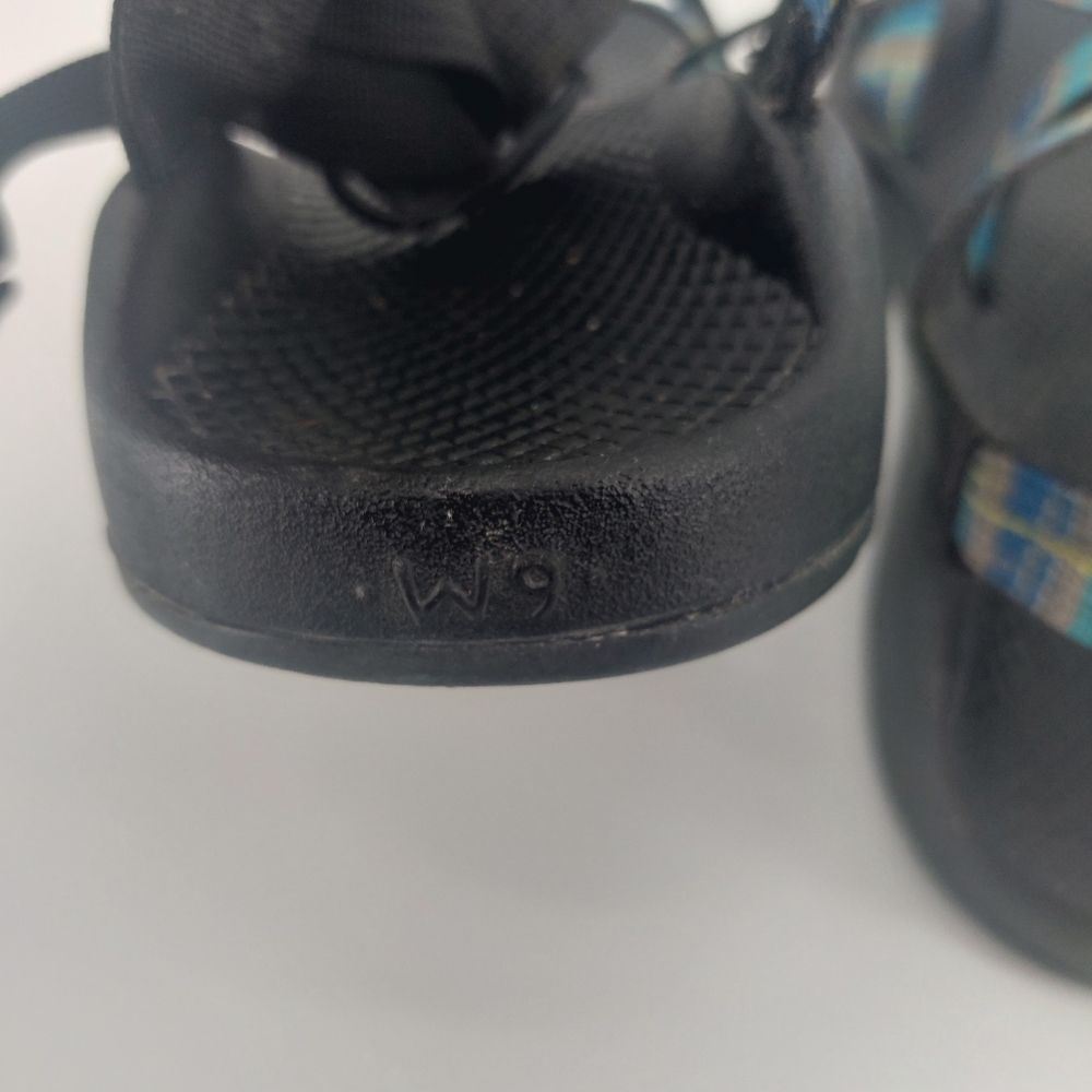 Chaco Women's Z/2 Pro Sandals black plaid patterned strap Outdoor Hiking Size 9 - Picture 4 of 8